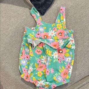 Floral Baby Romper